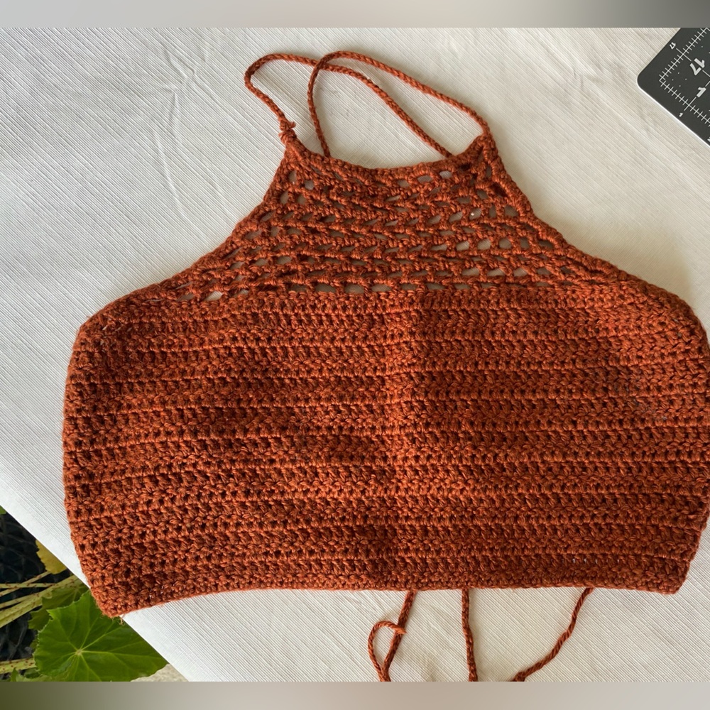 Handmade Crochet Halter top